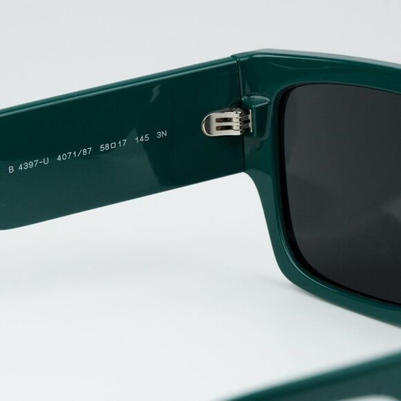 NEW Burberry BE4397U MICAH 407187 Green Dark Grey Unisex Sunglasses - Picture 9 of 10